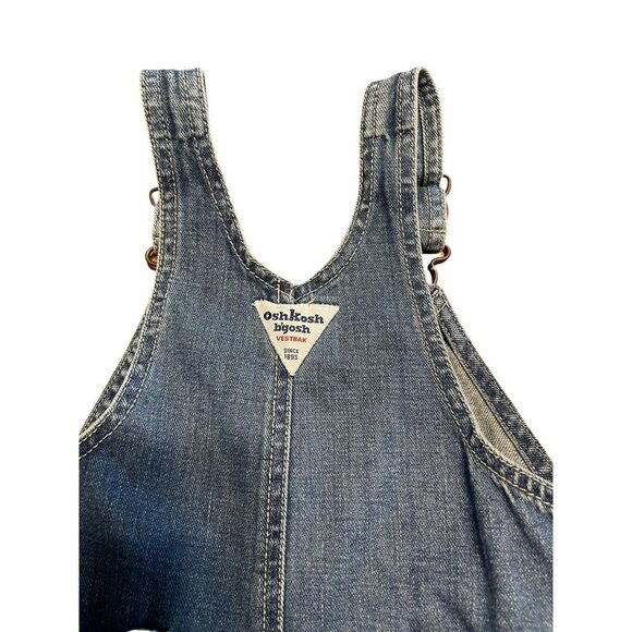 OshKosh Blue Jean Overalls size 18 months - Picture 4 of 5